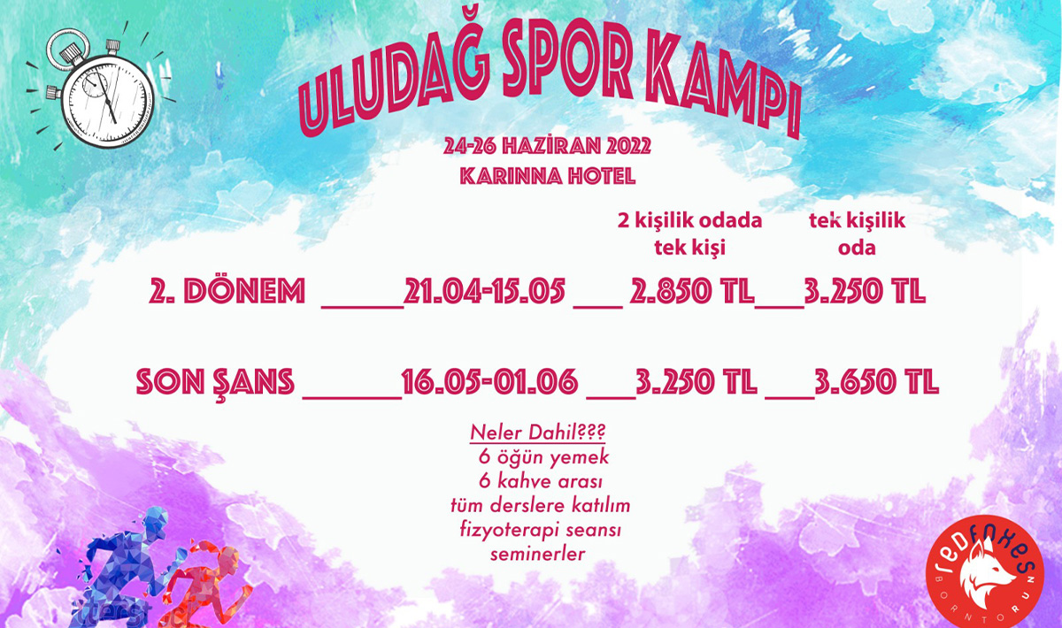 Uludağ Spor Kampı (24-26 Haziran 2022)