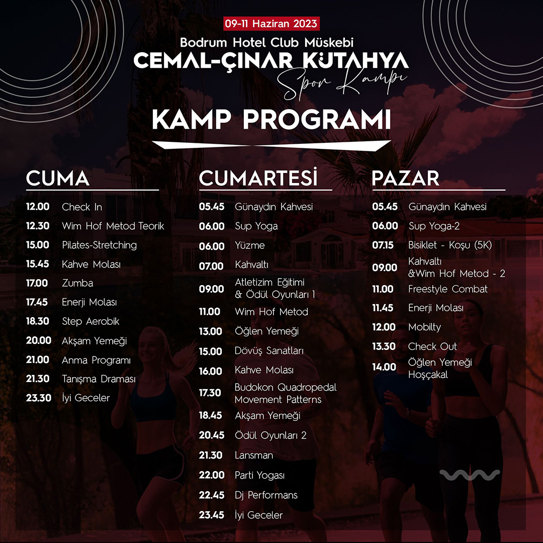 Cemal-Çınar Kütahya Spor Kampı